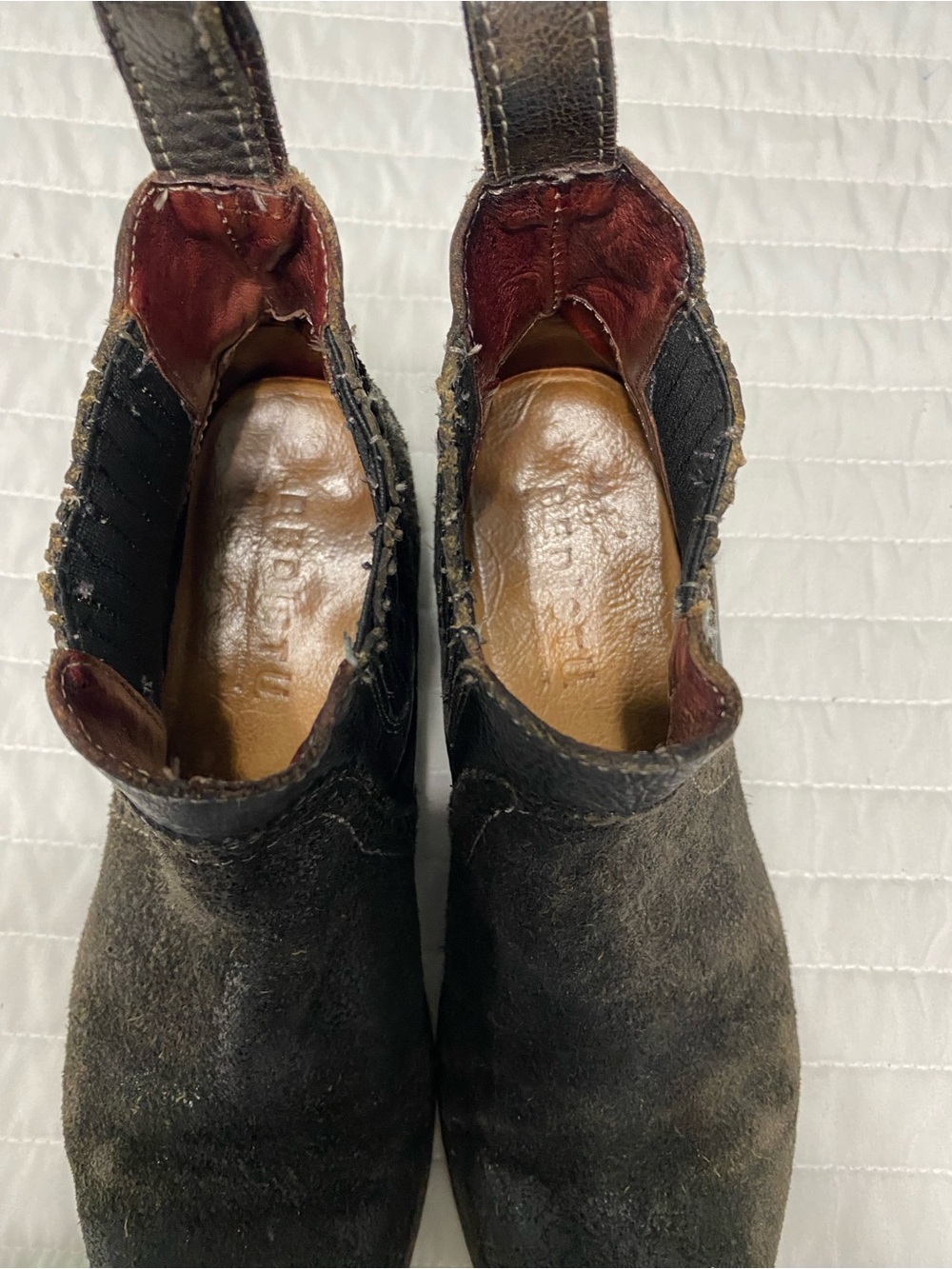 Bed Stu Ellice Chelsea Brown Ankle Boots Women’s Size 7.5 - Picture 6 of 12